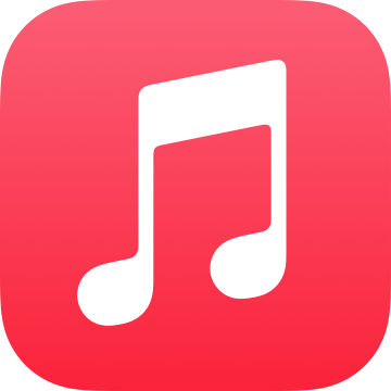 アプリのアイコン Apple Music